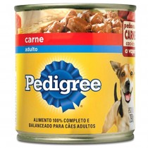Pedigree Lata Carne Pedaços - 290 g